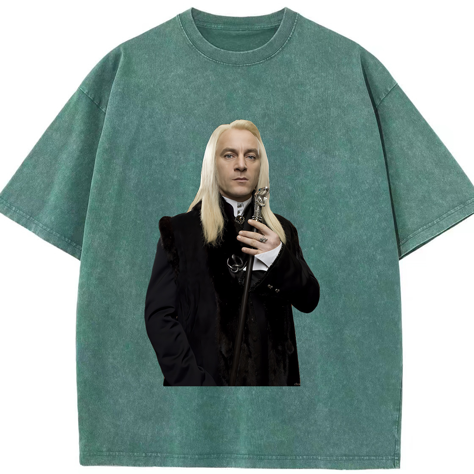 （画像用） Harry Potter ハリー・ポッターシリーズ 綿100% ヴィンテージ風 半袖Tシャツ（フロントプリント）
